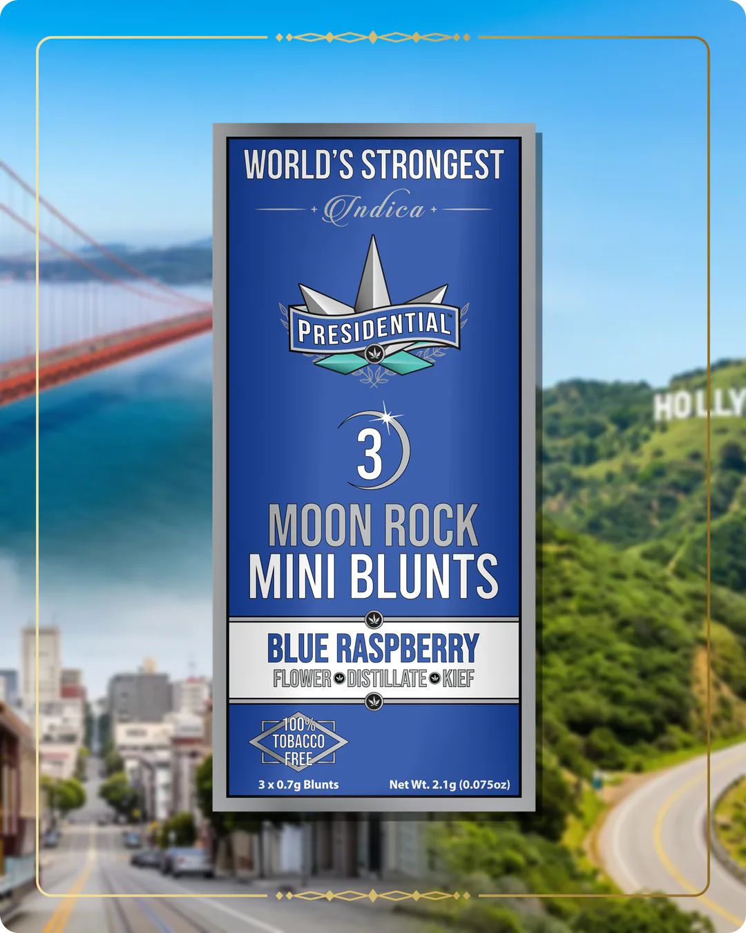 Blue Raspberry Presidential mini variant 2 for the California Silver page