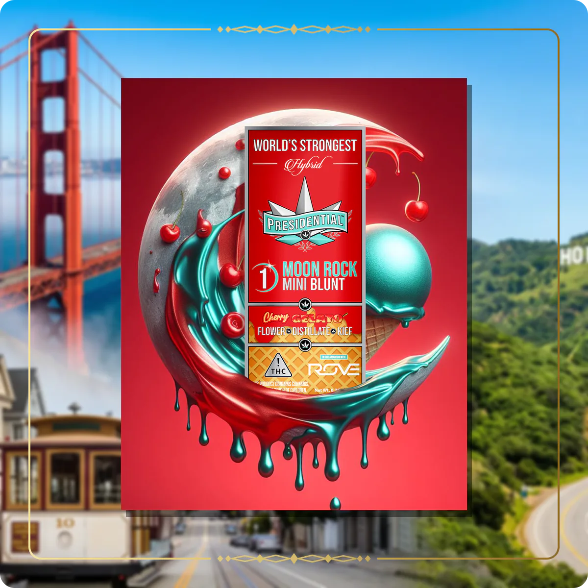 Cherry Gelato Presidential Moon Rock variant 2 for the California Gold page