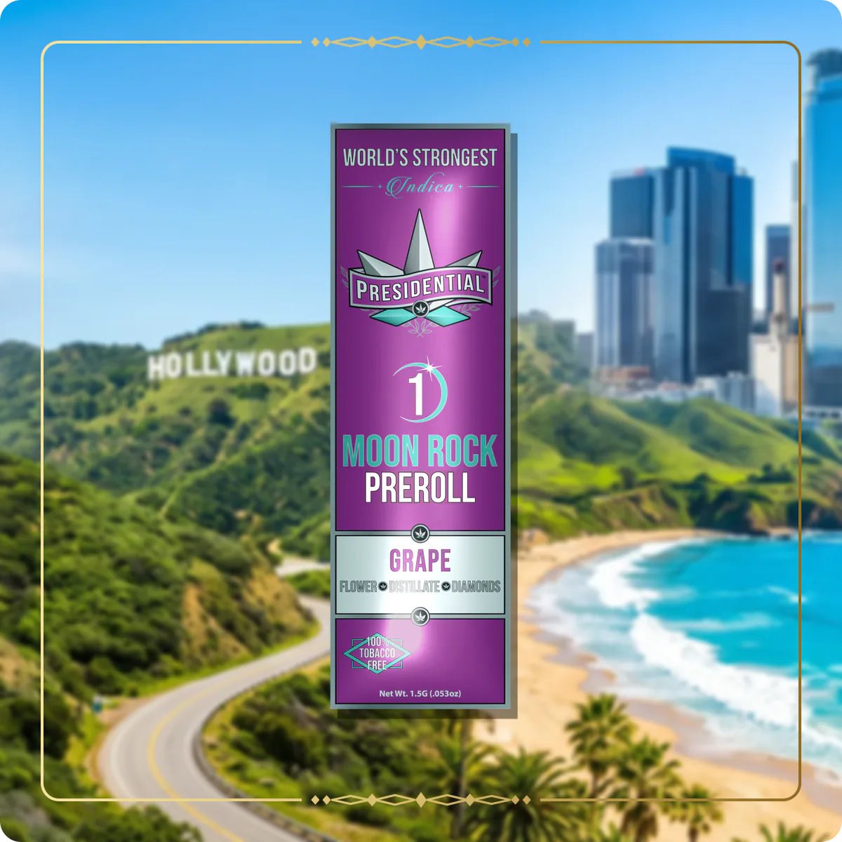 Grape Presidential pre-roll for the California Silver page