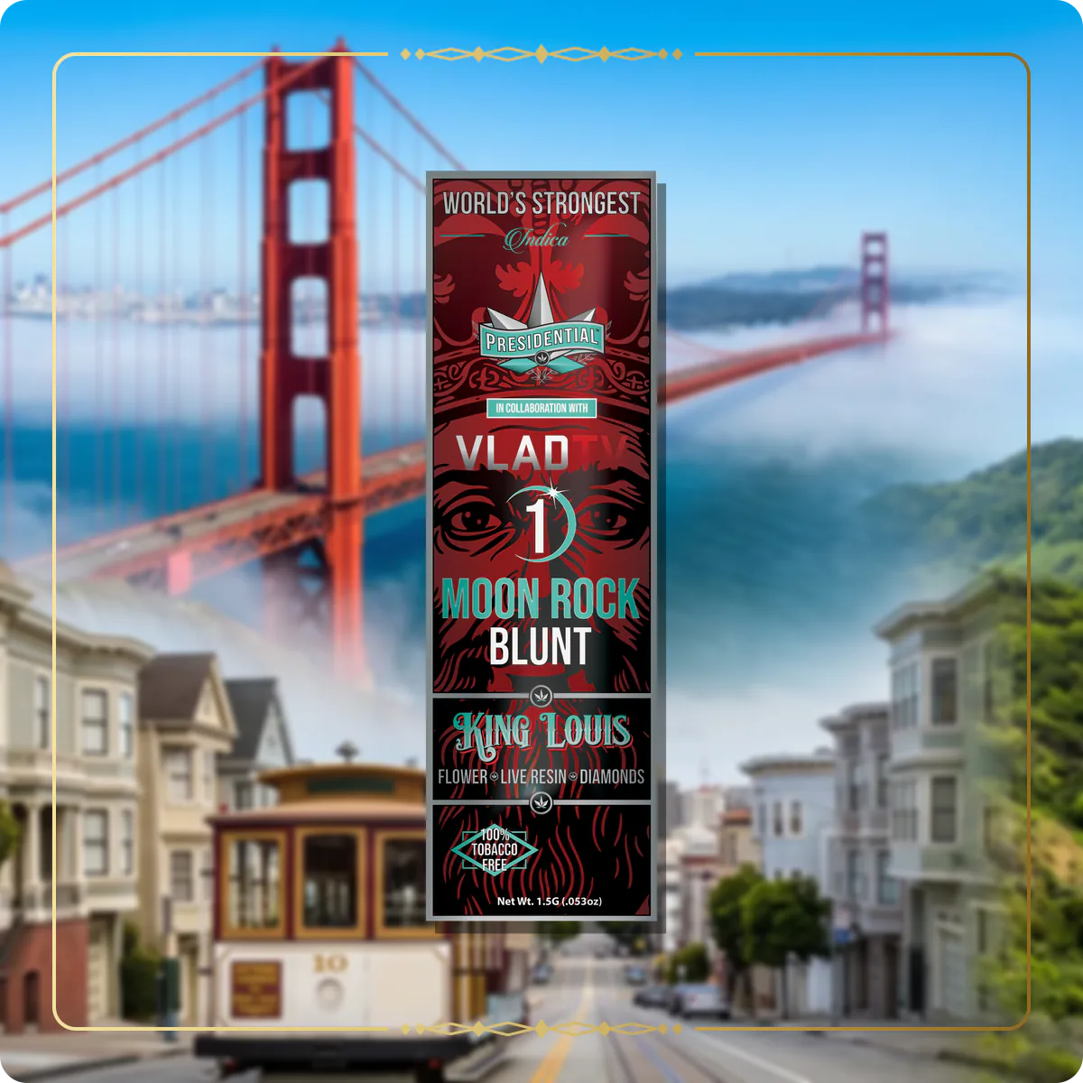 King Louis Presidential blunt variant 2 for the California blunts page