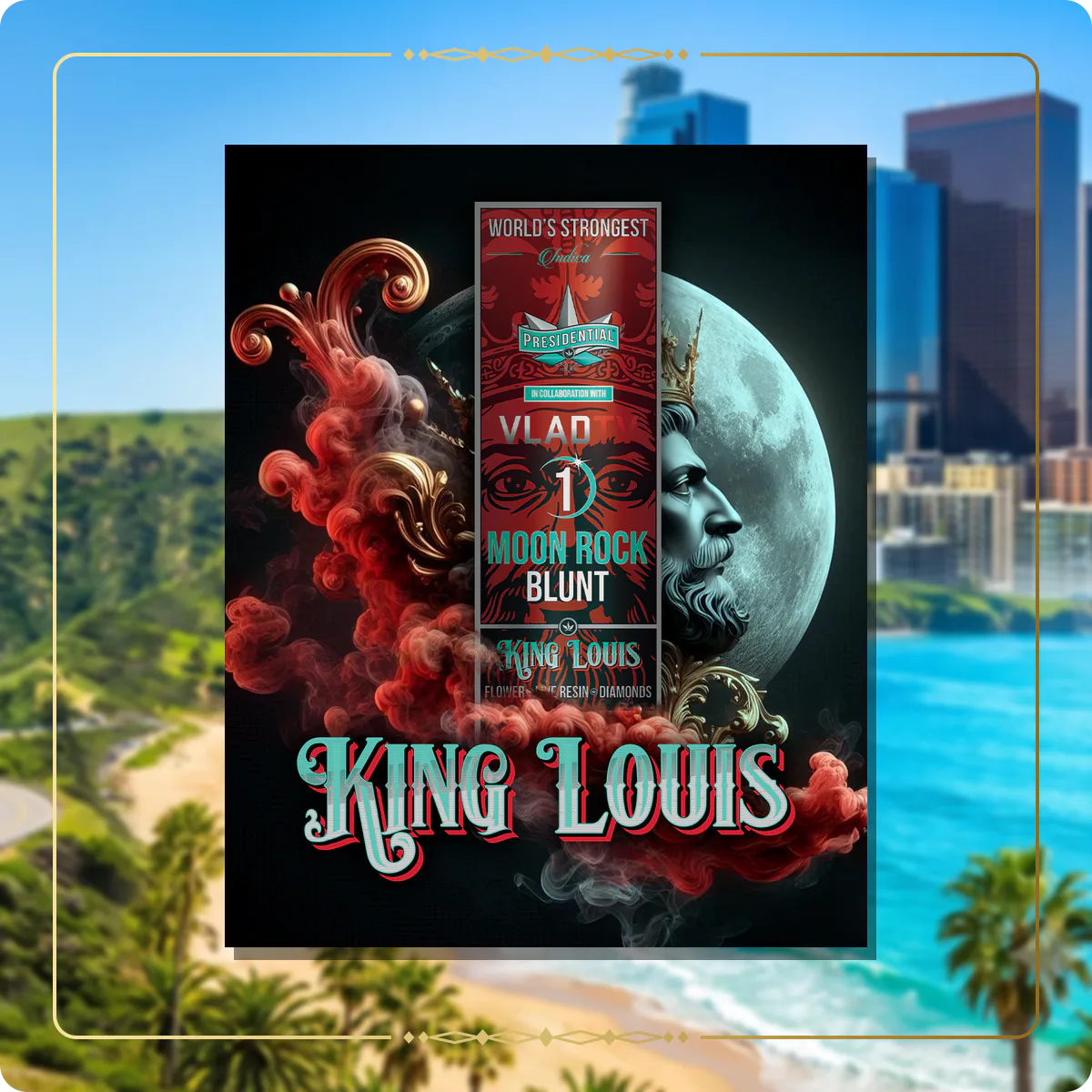 King Louis Presidential blunt for the California blunts page