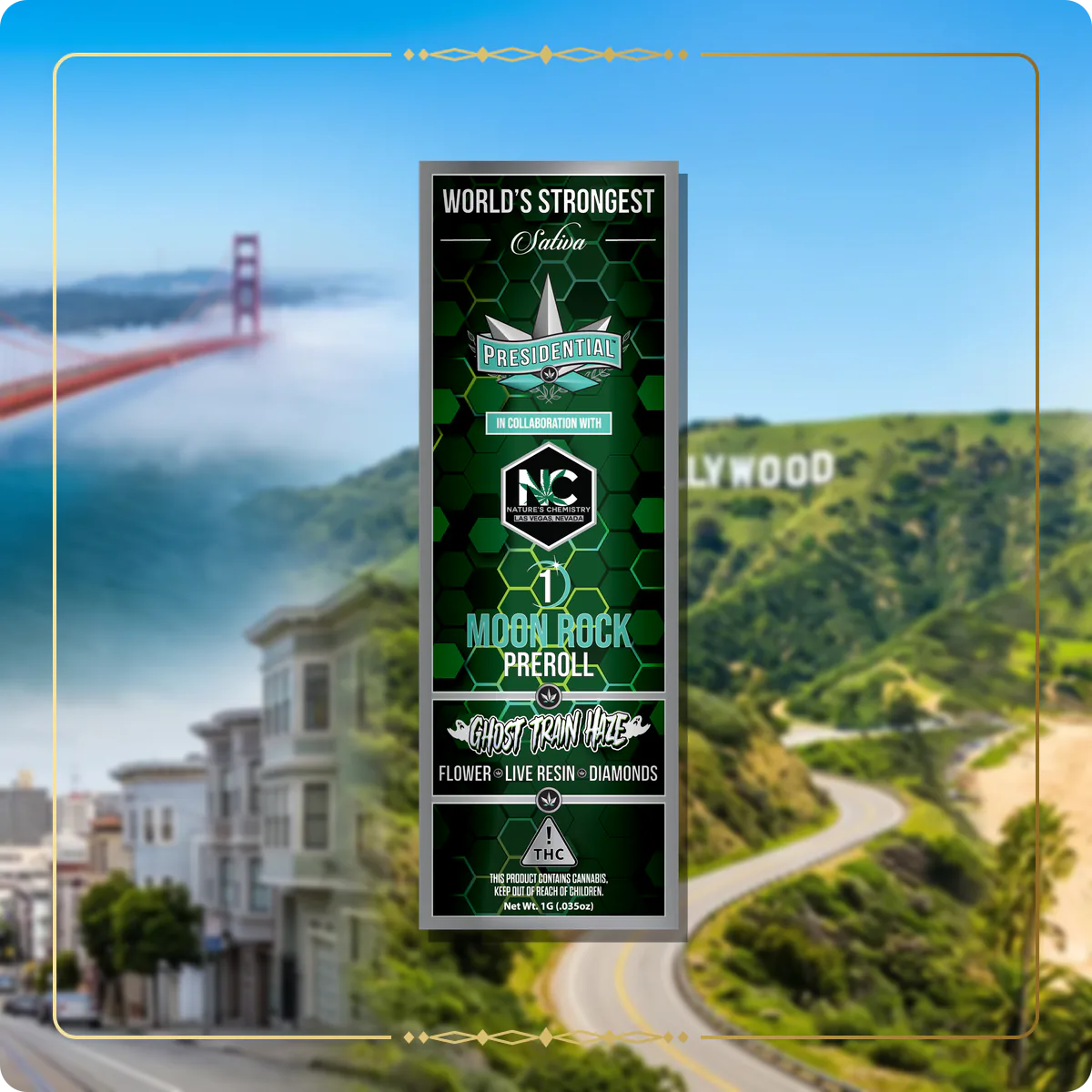 Ghost Haze Train Presidential pre-roll for the California Find Us page