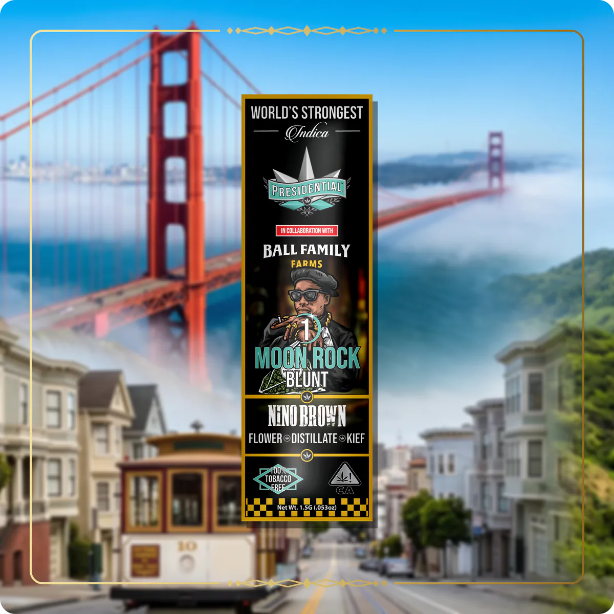 Nino Brown Presidential blunt variant 2 for the California blunts page