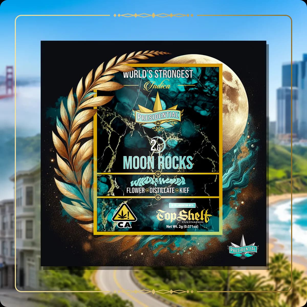 Whoa Si Whoa Presidential Moon Rock variant 2 for the California home collection