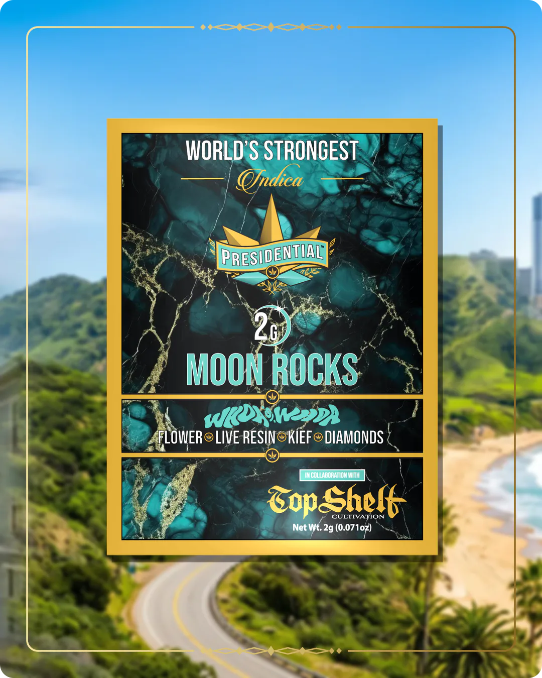 Whoa Si Whoa Presidential Moon Rock for the California market page