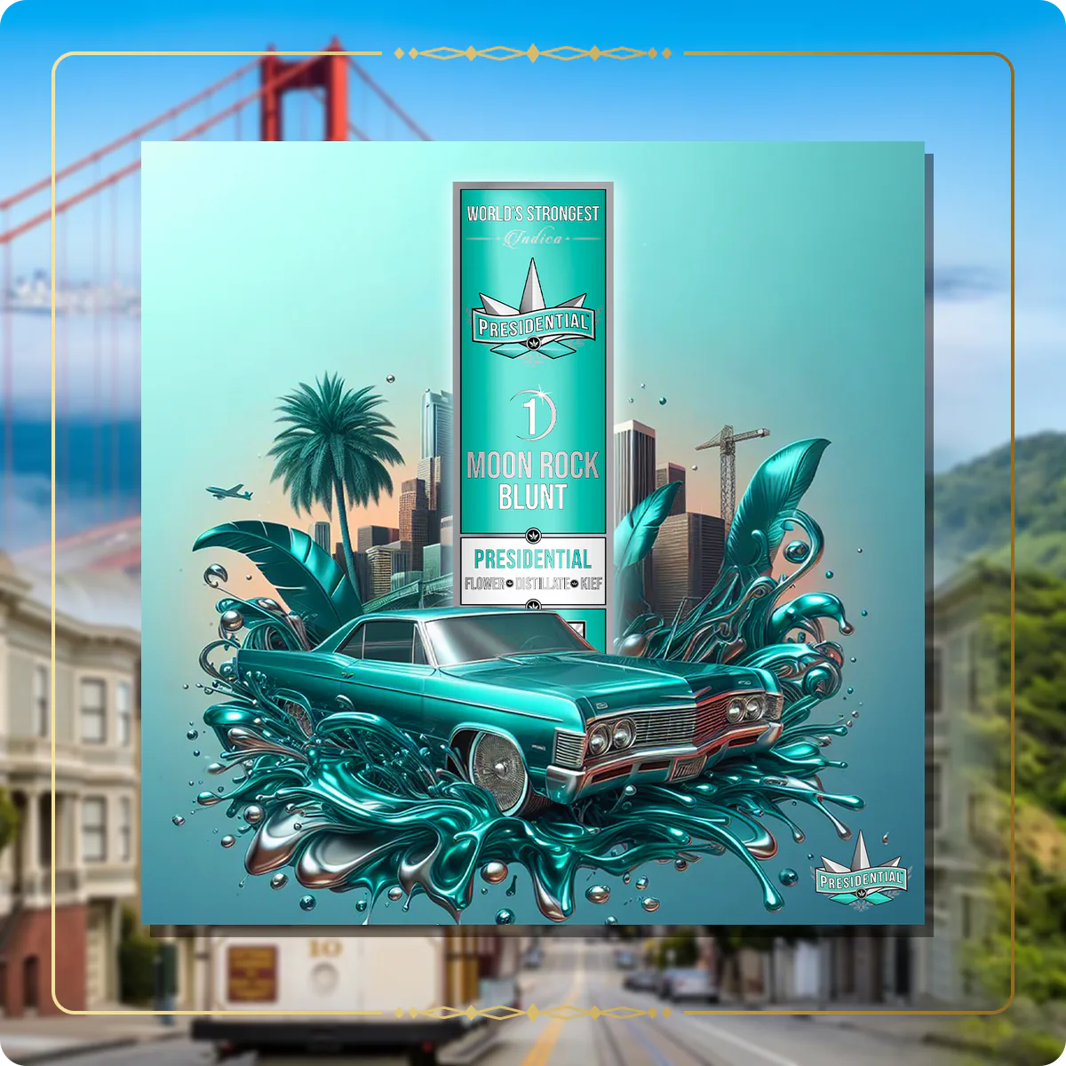 Presidential OG Presidential blunt for the California blunts page