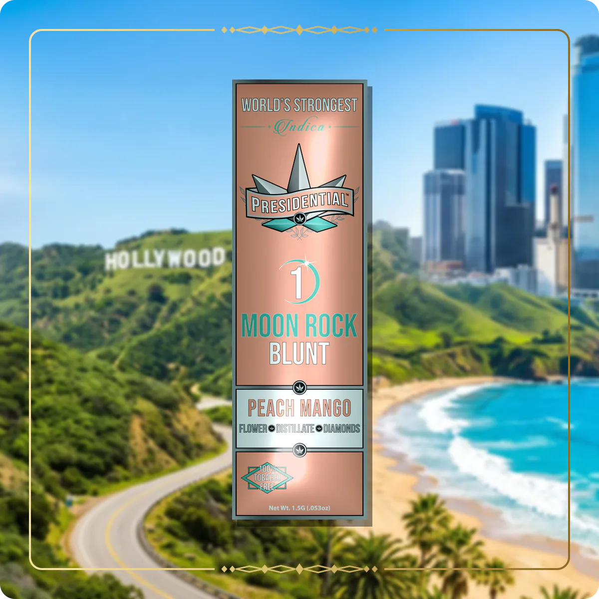 Peach Mango Presidential blunt variant 2 for the California Silver page