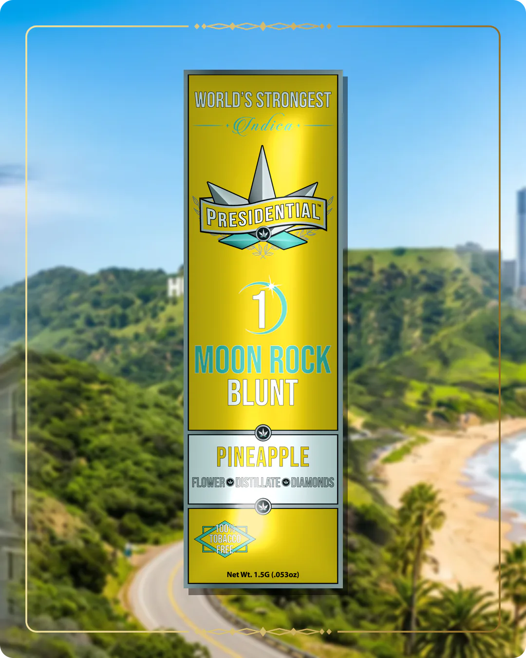 Pineapple Presidential blunt variant 2 for the California market page