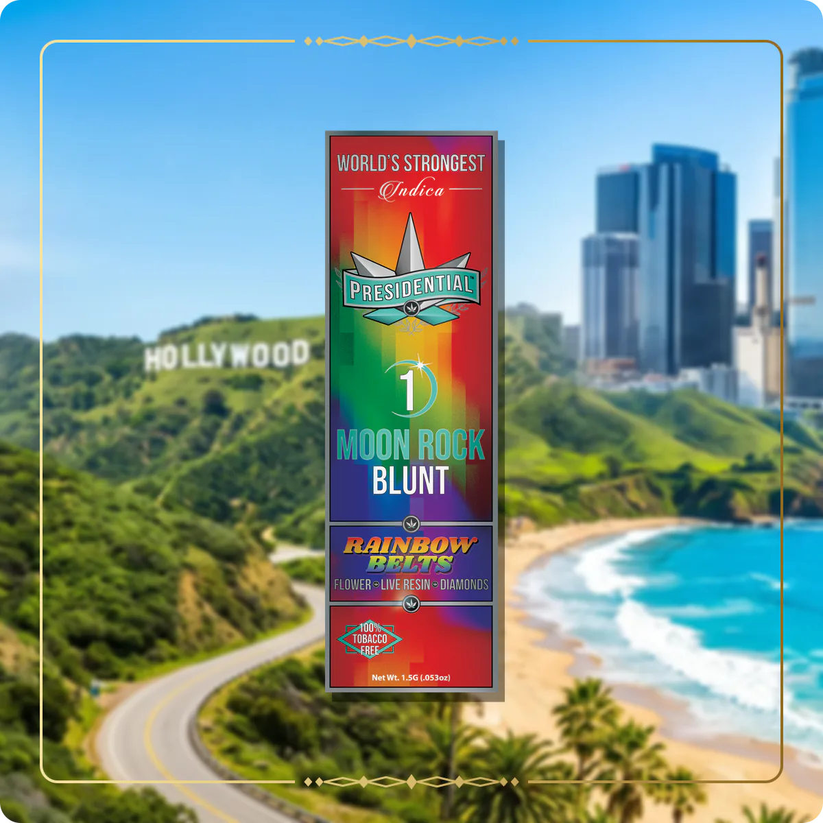 Rainbow Belts Presidential blunt variant 2 for the California blunts page