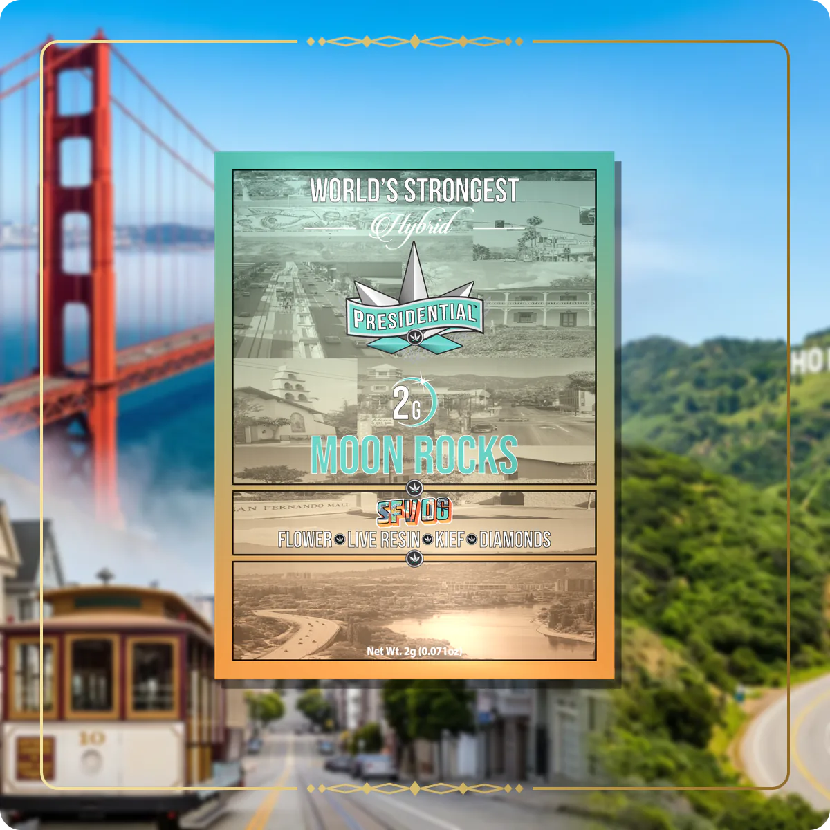 SFV OG Presidential Moon Rock for the California Moon Rocks page