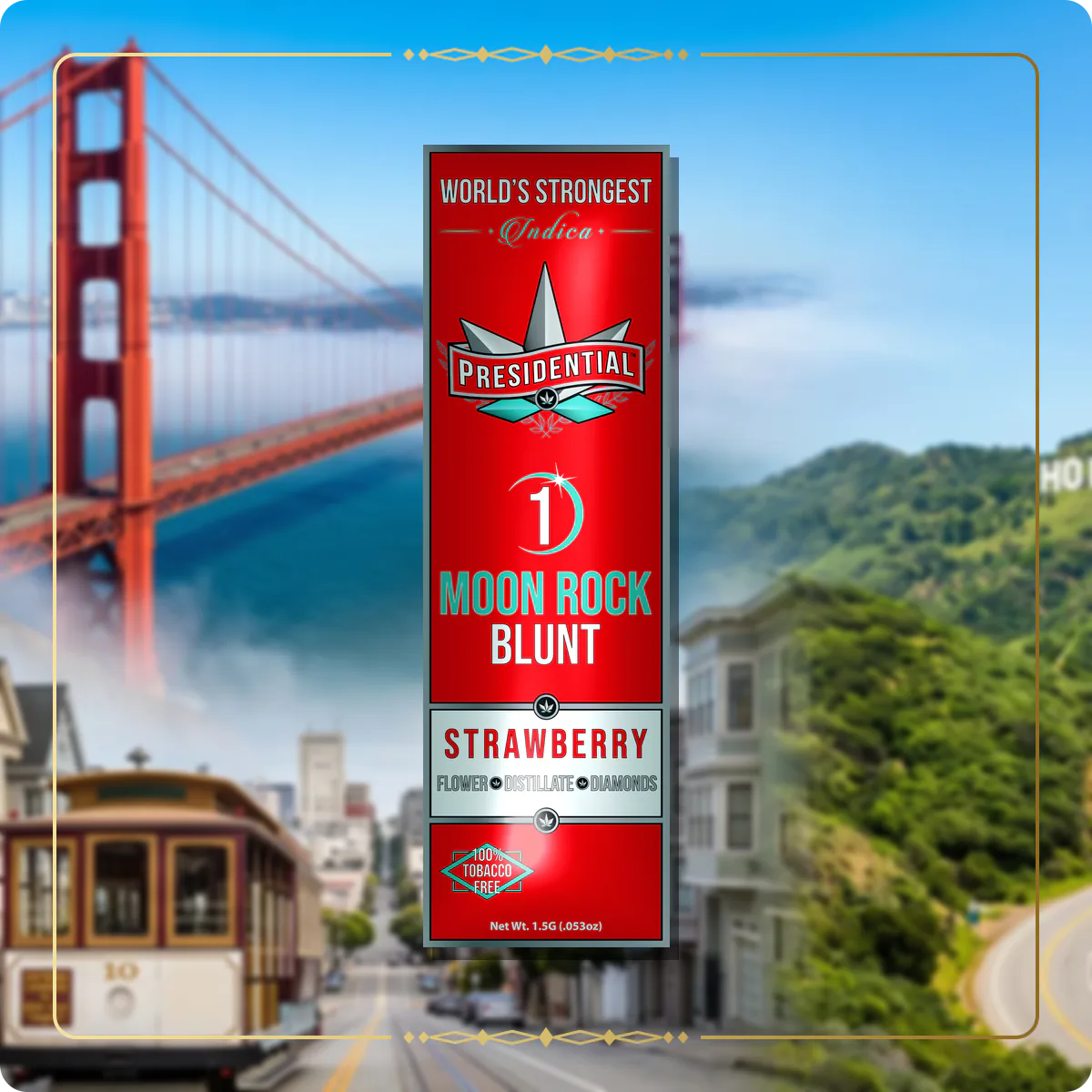 Strawberry Presidential blunt variant 2 for the California Silver page