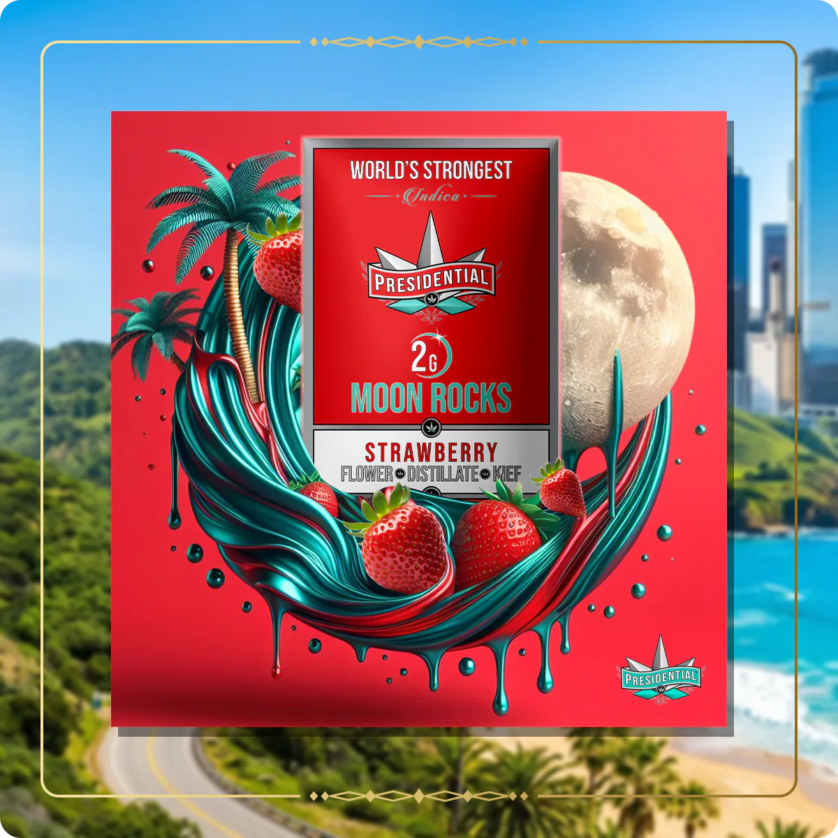 Strawberry Presidential Moon Rock variant 2 for the California Silver page