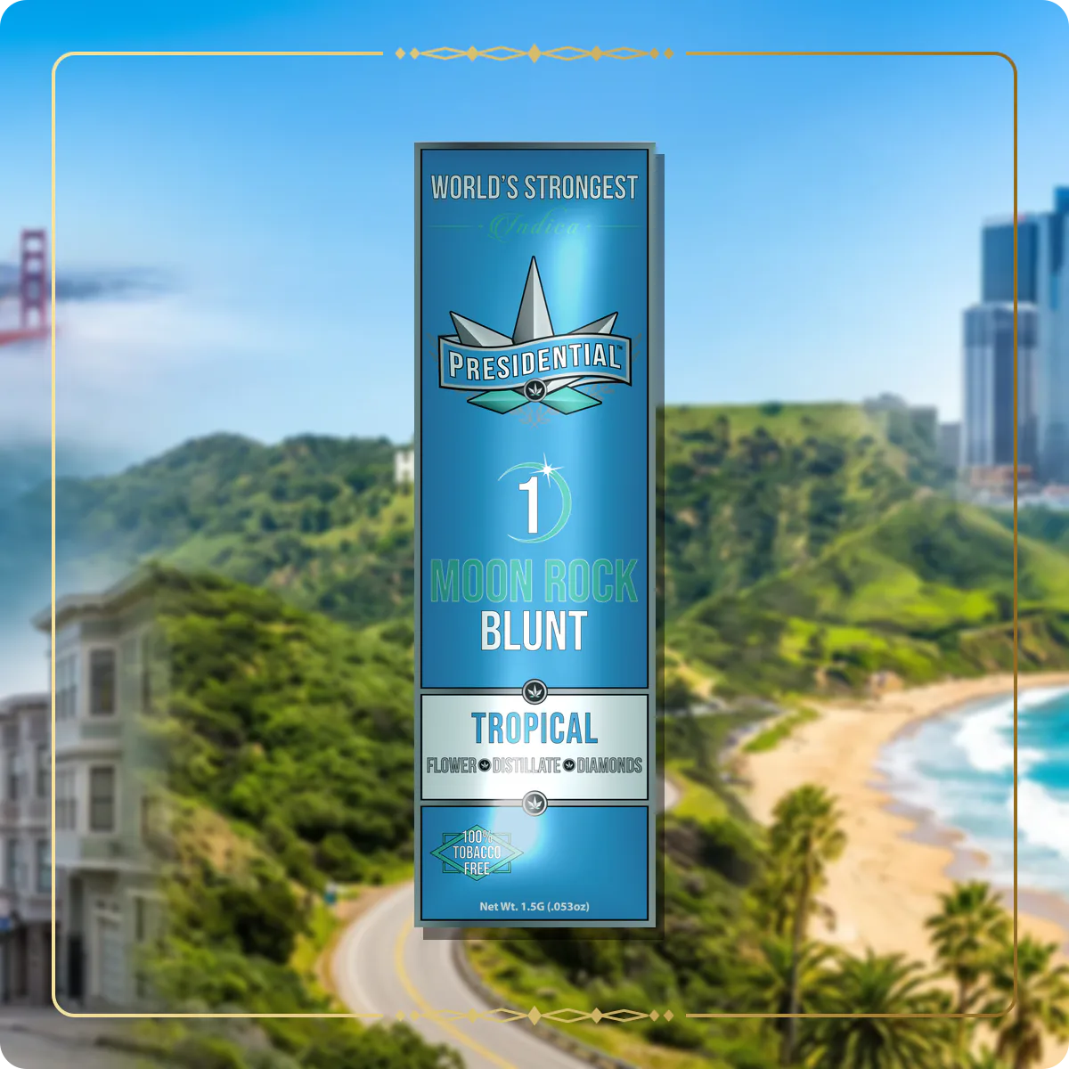 Tropical Presidential blunt variant 3 for the California Silver page