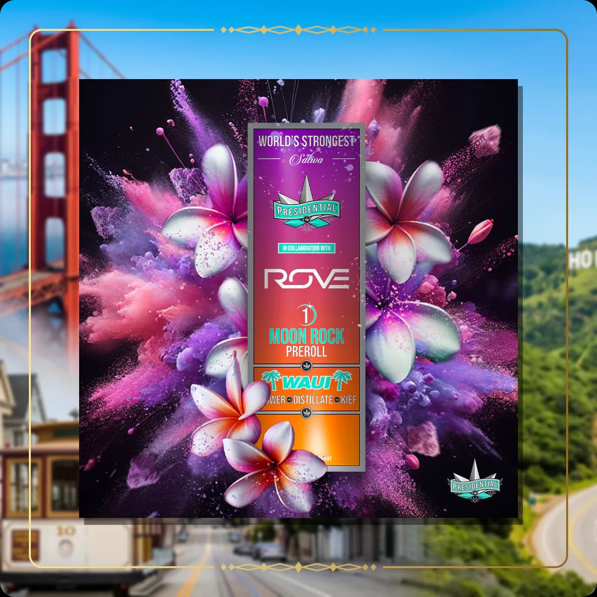 Waui Presidential pre-roll for the California pre-rolls page