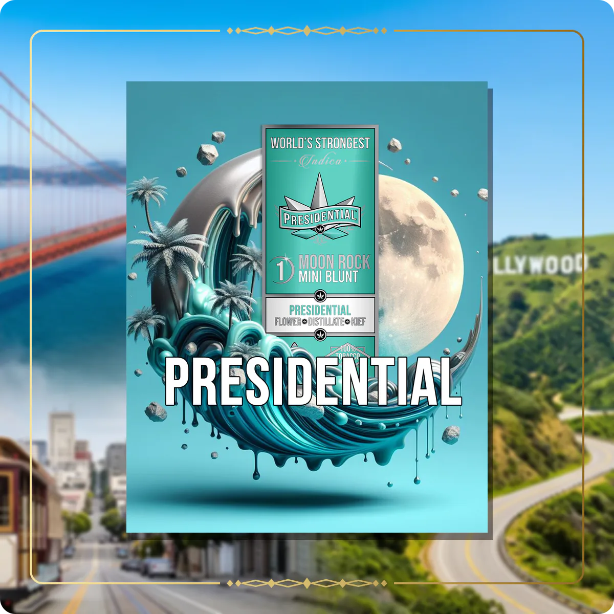 Presidential x THC Design Presidential Moon Rock for the California Moon Rocks page